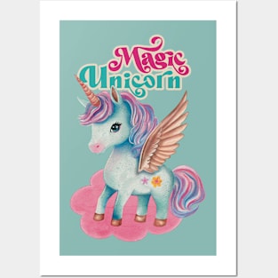 Magic Unicorn Posters and Art